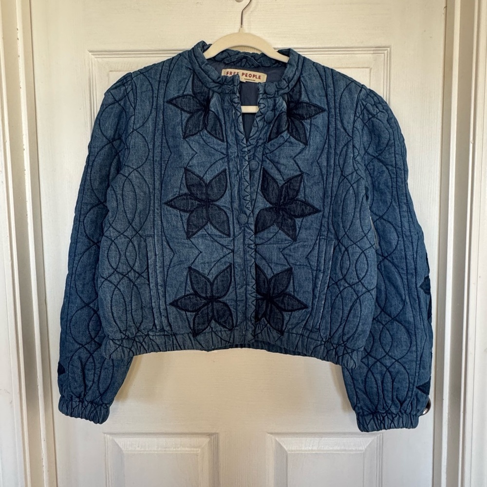 NWT Free People Quinn Quilted Jacket